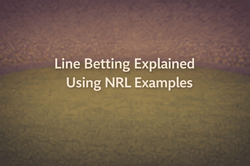 line betting nrl